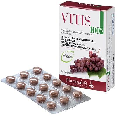 VITIS 100% 60 COMPRESSE - Farmastop