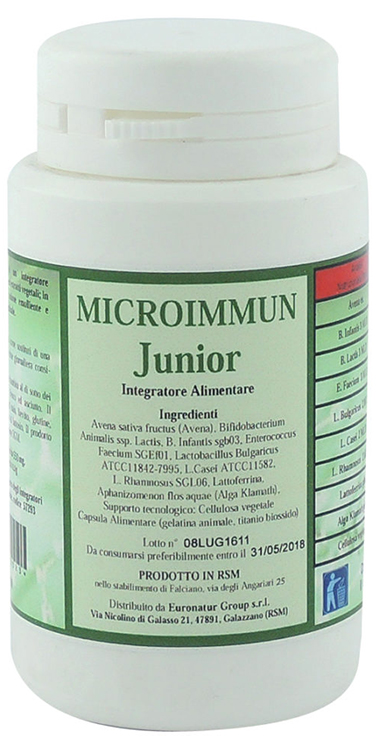 MICROIMMUN JUNIOR 30 CAPSULE - Farmastop