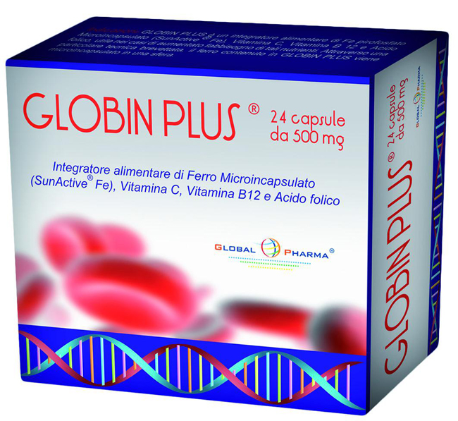 GLOBIN PLUS 24 CAPSULE - Farmastop