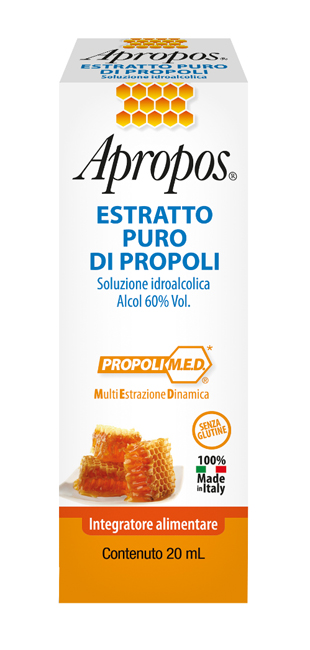 APROPOS ESTRATTO PURO PROPOLI 20 ML - Farmastop
