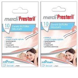 CEROTTO PER SUTURA MEDIPRESTERIL 3X75 MM 10 PEZZI - Farmastop