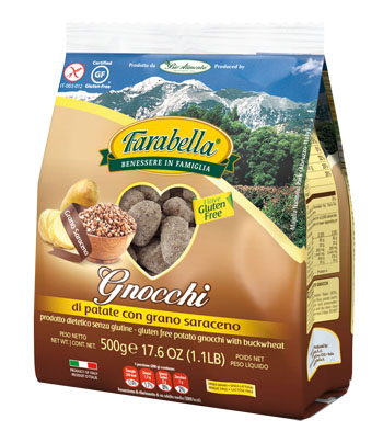 FARABELLA GNOCCHI DI PATATE AL GRANO SARACENO 500 G - Farmastop