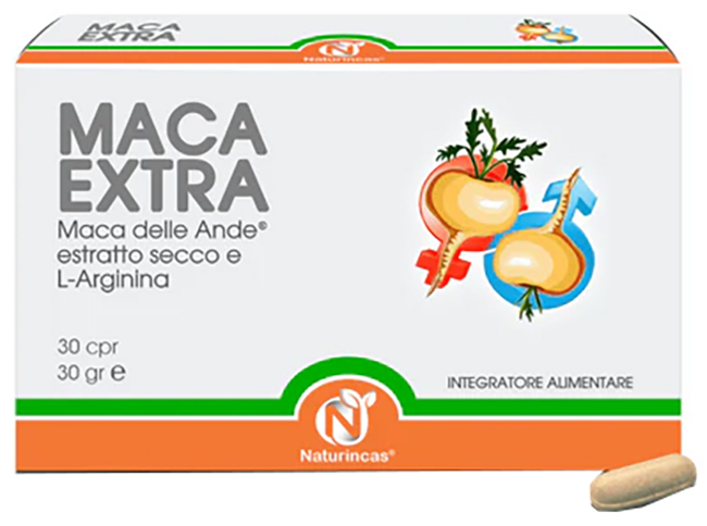 NATURINCAS MACA EXTRA 30 COMPRESSE - Farmastop