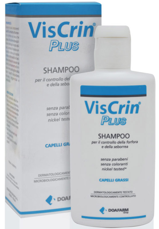 VISCRIN PLUS SHAMPOO ANTIFORFORA 200 ML - Farmastop