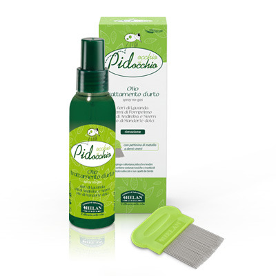 HELAN OCCHIO AL PIDOCCHIO OLIO SPRAY 100 ML + PETTININO - Farmastop