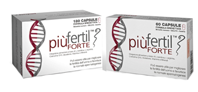 PIU' FERTIL FORTE 180 CAPSULE - Farmastop