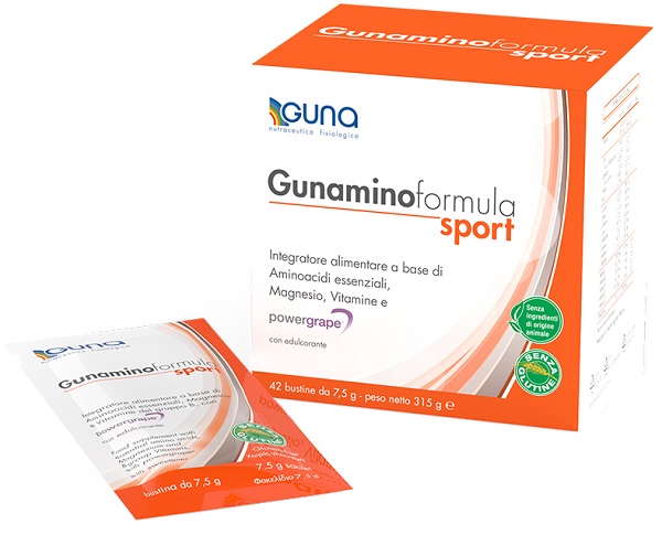 GUNAMINOFORMULA SPORT 42 BUSTE 315 G - Farmastop