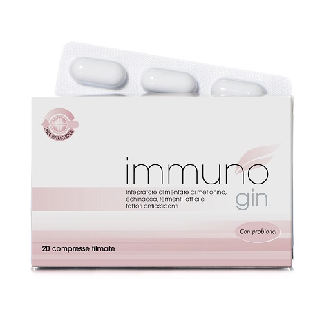 IMMUNO GIN 20 COMPRESSE - Farmastop