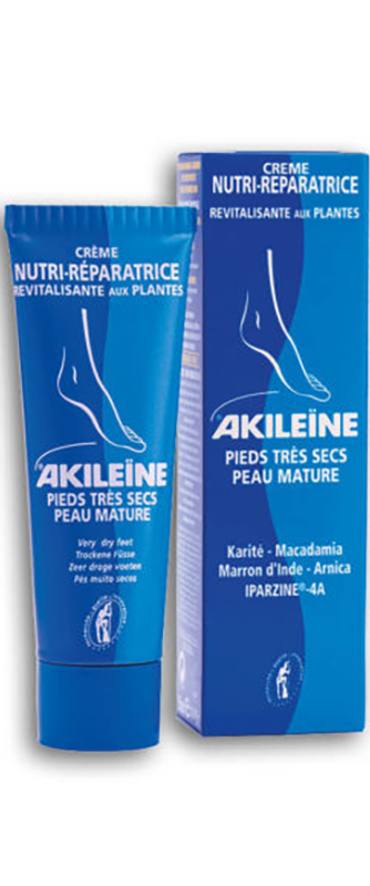 AKILEINE CREMA BLU RIGENERANTE ANTI PIEDI SECCHI - Farmastop