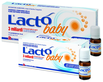 LACTO BABY 12 FLACONCINI 3 MILIARDI 10 ML - Farmastop
