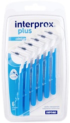 INTERPROX PLUS CONICO BLU 6 PEZZI - Farmastop