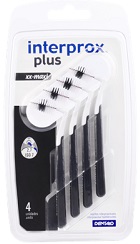 INTERPROX PLUS XX MAXI NERO 4 PEZZI - Farmastop