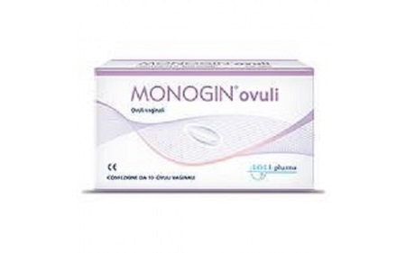 MONOGIN OVULI VAGINALI 10 PEZZI - Farmastop
