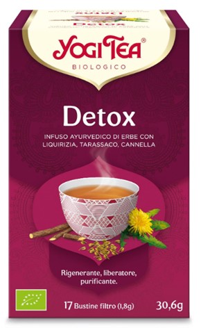 YOGI TEA DETOX BIO 30,6 G - Farmastop