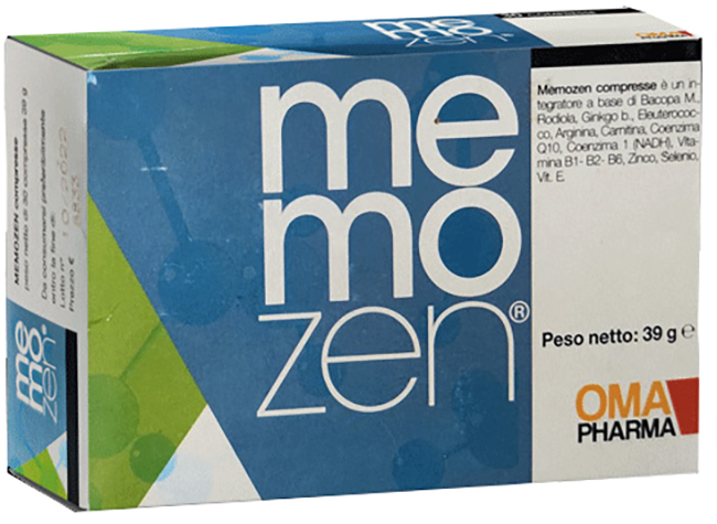 MEMOZEN 30 COMPRESSE 39 G - Farmastop