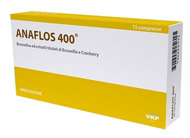 ANAFLOS 400 15 COMPRESSE 400 MG - Farmastop