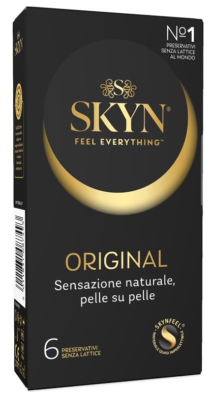 PROFILATTICO ANSELL AKUEL SKIN ORIGINAL B 6 PEZZI - Farmastop