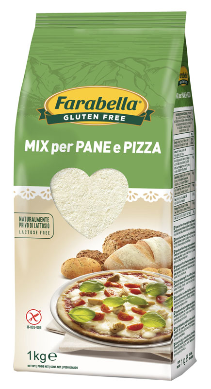 FARABELLA FARINA PREPARATO PANE/PIZZA 1 KG - Farmastop