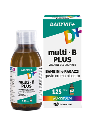 MASSIGEN MULTI-B PLUS VITAMINE DEL GRUPPO B 125 ML - Farmastop