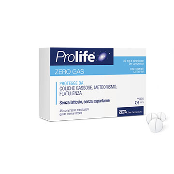 PROLIFE ZEROGAS 45 COMPRESSE - Farmastop