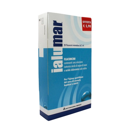 SOLUZIONE ISOTONICA IALUMAR 20 FLACONCINI MONODOSE 5 ML - Farmastop