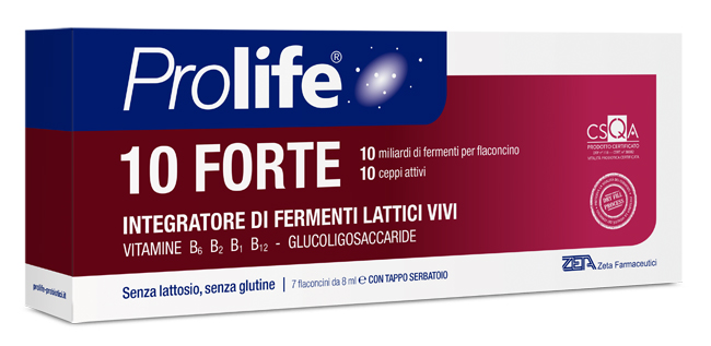 PROLIFE 10 FORTE 7 FLACONCINI 8 ML - Farmastop