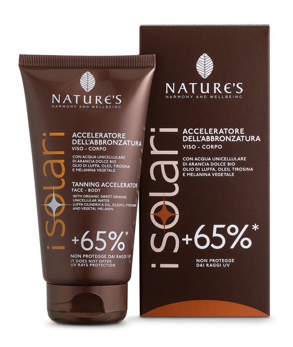 NATURE'S I SOLARI ACCELERATORE DELL'ABBRONZATURA +65% 150 ML - Farmastop