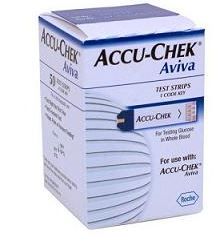 STRISCE MISURAZIONE GLICEMIA ACCU-CHEK AVIVA BRK RETAIL 50 PEZZI - Farmastop