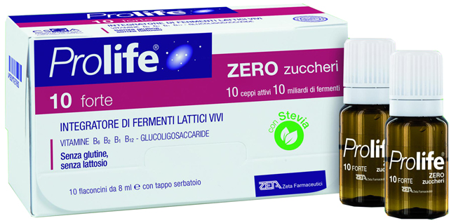 PROLIFE 10 MILIARDI ZERO ZUCCHERO 10 FLACONI DA 8 ML - Farmastop