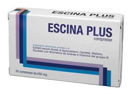 ESCINA PLUS 20 COMPRESSE - Farmastop