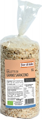 GALLETTE DI GRANO SARACENO BIO 100 G - Farmastop