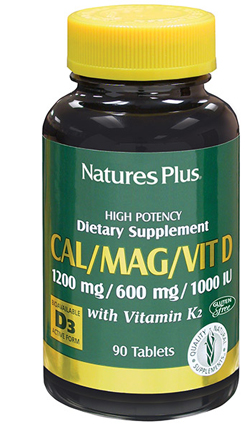 CALCIO MAGNESIO VITAMINA D3 + VIATMINA K2 90 TAVOLETTE 234 G - Farmastop