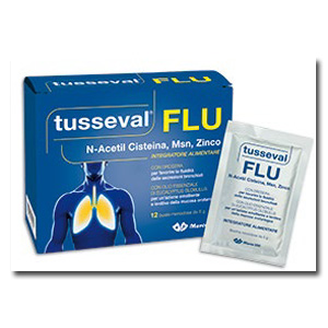 TUSSEVAL FLU 12 BUSTINE SOLUBILI - Farmastop