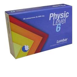 PHYSIC LEVEL 6 LUMBAR 30 COMPRESSE 800 MG - Farmastop