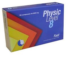 PHYSIC LEVEL 8 FAST 30 COMPRESSE 800 MG - Farmastop