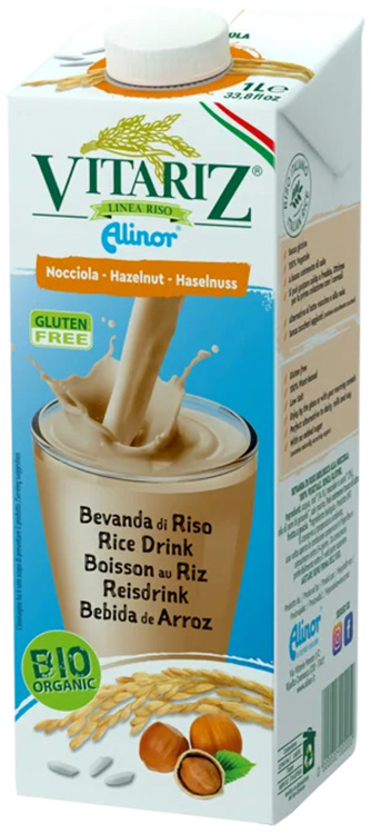 VITARIZ BEVANDA DI RISO E NOCCIOLA BIO 1 LITRO - Farmastop