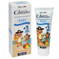 PASTA CAPITANO DENTIFRICIO BABY T FRU 75 ML - Farmastop