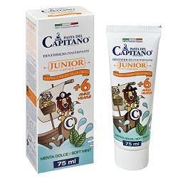 PASTA CAPITANO DENTIFRICIO JUNIOR 75 ML - Farmastop