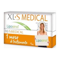 XLS MEDICAL LIPOSINOL 1 MESE TRATTAMENTO 180 COMPRESSE - Farmastop