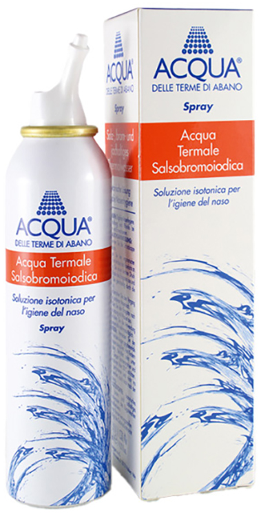 ACQUA DELLE TERME DI ABANO ISOTONICA SPRAY IRRIGAZIONE NASALE 125 ML - Farmastop