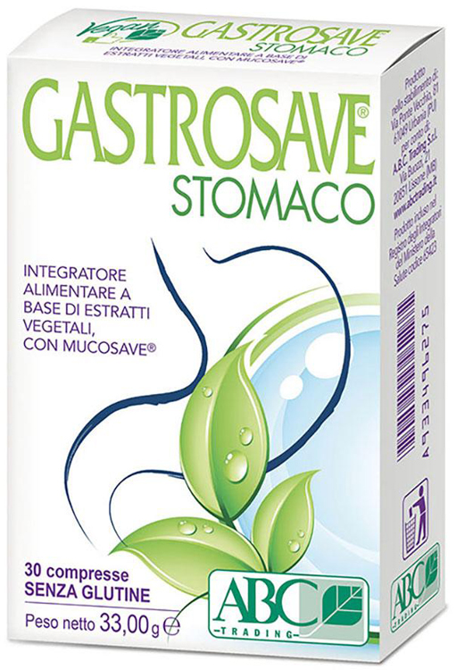 GASTROSAVE ASTUCCIO 30 COMPRESSE - Farmastop