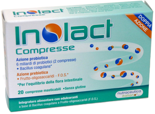 INOLACT 20 COMPRESSE MASTICABILI - Farmastop