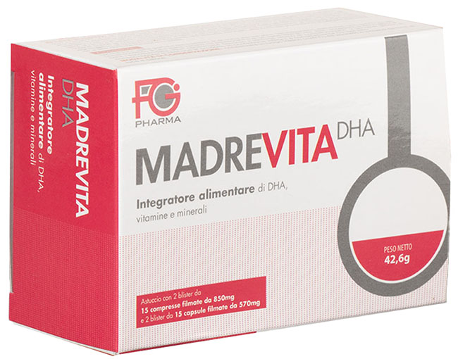MADREVITA DHA 30 COMPRESSE + 30 CAPSULE - Farmastop