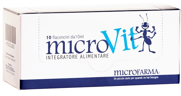 MICROVIT 10 FLACONCINI DA 10 ML - Farmastop