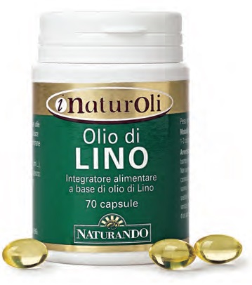 I NATUROLI OLIO DI LINO 70 CAPSULE - Farmastop