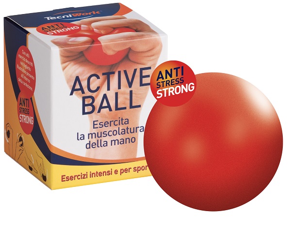TECNIWORK ACTIVE BALL STRONG ROSSA - Farmastop
