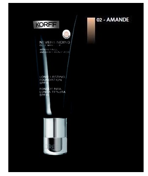 KORFF MK FOND NEVERENDING 02 AMANDE 30 ML - Farmastop