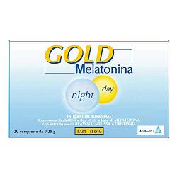 MELATONINA GOLD HTP 1MG 20 COMPRESSE - Farmastop