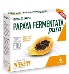 BODY SPRING PAPAYA FERMENTATA PURA INTENSIVE 12 BUSTINE - Farmastop