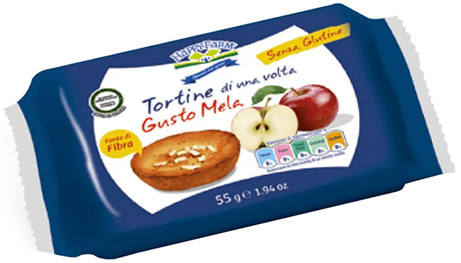 HAPPY FARM TORTINE MELA 55 G - Farmastop